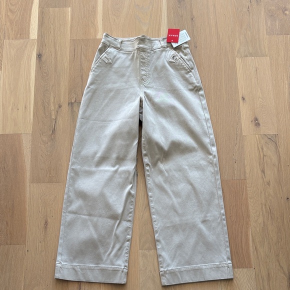 NWT SPANX Twill Cropped Pants - Picture 2 of 5